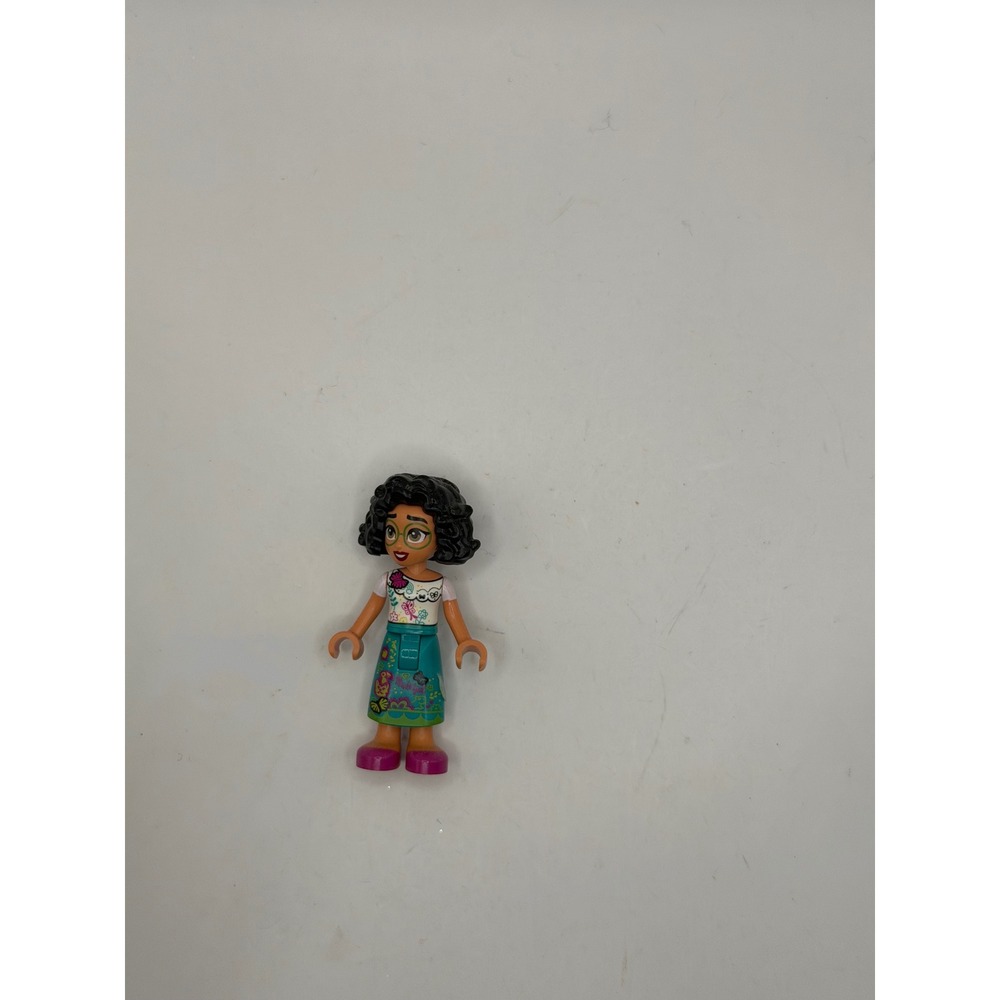 LEGO Disney Encanto Mirabel Madrigal Mini-Doll Figure Teal Skirt Glasses 43215